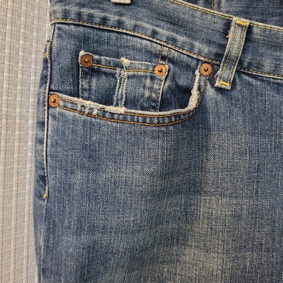Lucky Brand Womens Sweet and Low Distressed Bootcut 14 31 - Picture 7 of 16